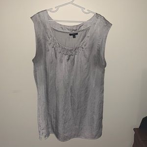 Talbots silky material tank top. EUC